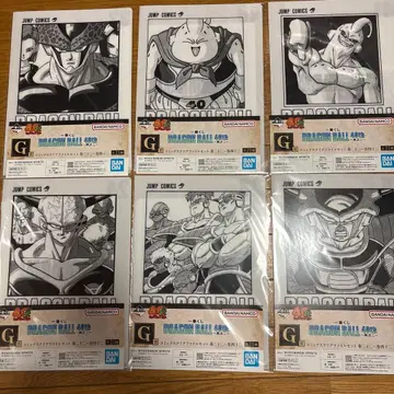 제일복권 드래곤볼 40주년 G상 클리어 파일 6종 세트