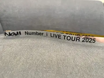 Number_i LIVE TOUR 2025 은색 테이프 1개