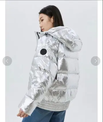 GAP 헤비 웨이트 후드 부착 숏 다운 자켓