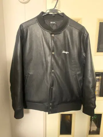 Subciety 블랙 가죽 자켓 L 사이즈