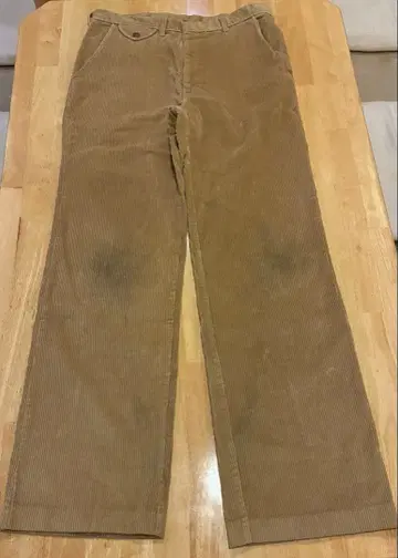 코듀로이 팬츠 TALON 지퍼 80s 빈티지 구제 의류