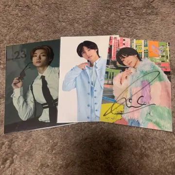 시가 리쿠 ICEx 사인 엽서