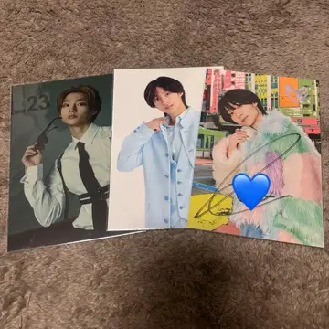 시가 리쿠 ICEx 사인 엽서