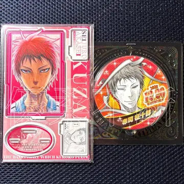 쿠로코의 농구 아카시 세이쥬로 생일 캔뱃지 벌스데이 디오라마 피규어