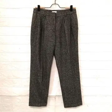 MACKINTOSHPHILOSOPHY 턱 들어간 울 팬츠 38