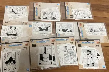 제일복권 드래곤볼 시계 부품 스티커 컬렉션 I상 11종