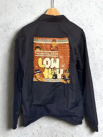 Low Key 나일론 자켓 M 네이비