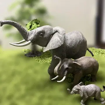 슐라이히 코끼리 3마리