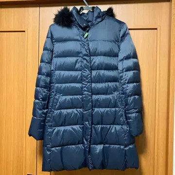 C de C 네이비 롱 다운 자켓 36