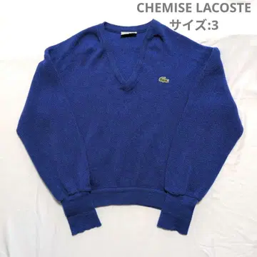 [LACOSTE] 프랑스제 라코스테 니트 울 70s~80s 프레라코