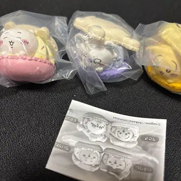 치이카와 (먼작귀) 캐릭터 마카롱 3종 세트