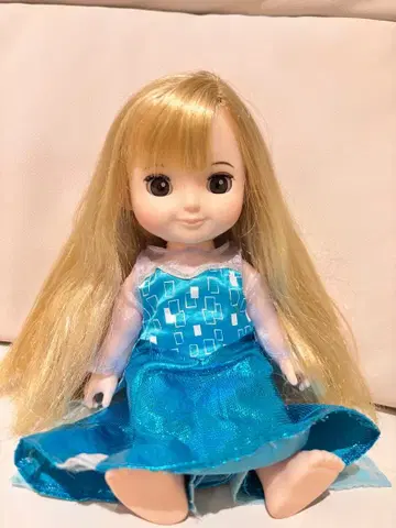 코르네 짱 엘사 드레스 인형 세트 소꿉놀이