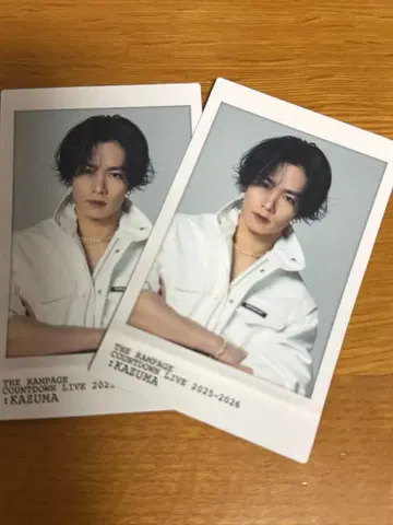 THE RAMPAGE 카와무라 카즈마 스티커 카드