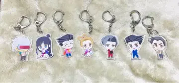 역전재판 후와포니 시리즈 트레이딩 아크릴 키링 Vol.1