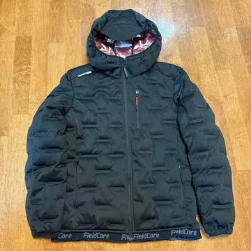 FieldCore 후드 부착 다운 자켓 블랙