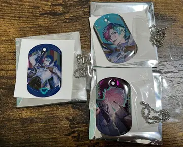 죠 리키치 메탈 키링 3종