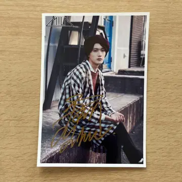 M!LK 야마나카 유타로 10번째 브로마이드 (사인 포함)