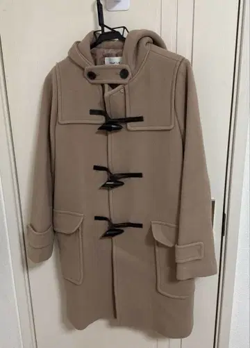 FRAYI.D 더플 코트 카멜