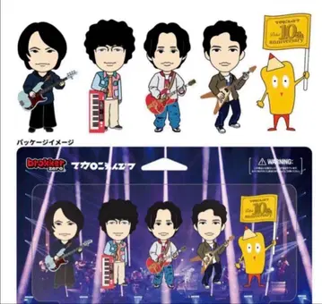 마카로니 연필 10주년 기념 피규어 세트