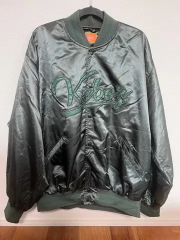 Keboz 바시티 자켓 XL 다크 그린