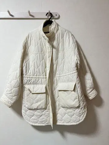 FREAK'S STORE 아이보리 퀼팅 자켓