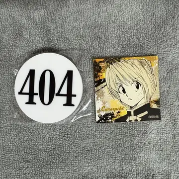 HUNTER x HUNTER 헌터 시험 명찰&스티커 크라피카