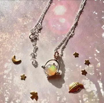 새상품급 mau_jewelry 오팔 목걸이