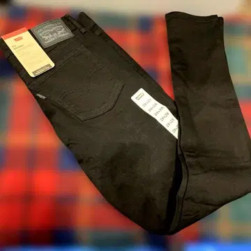 택 포함 새상품 Livis 711 스키니 블랙 W28/L28