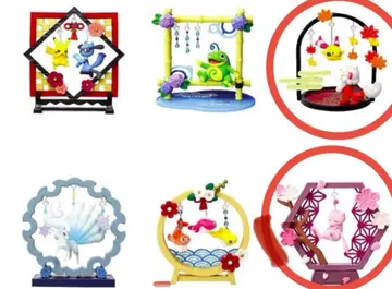 포켓몬 포근포근 흔들흔들 장식 뮤우, 리샨&가디 2체 세트