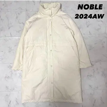 [ 미사용급 ] 2024AW Noble 에어리 버퍼 롱 코트