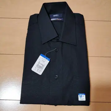 블랙 긴팔 와이셔츠 M 사이즈 SP9100-2