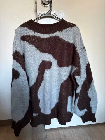 select MOCA 뉘앙스 패턴 니트