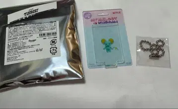 My MELODY&KUROMI 블리스터풍 아크릴 키체인 플랫 군