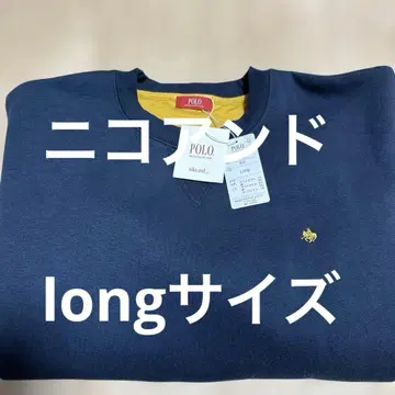 니코앤드 [택 포함 미사용 새상품] POLO 크루 맨투맨 PO 네이비