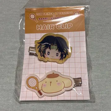 신 테니스의 왕자님 유키무라 세이이치 산리오 콜라보 헤어 클립 세트