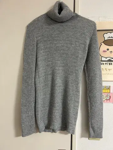 부두아 빈티지 터틀넥 니트