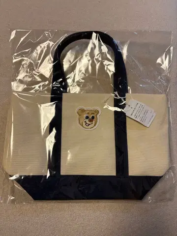 페이러 와펜 토트백 올드 테디 베이지 소 미사용 새상품