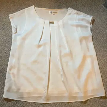 MICHEL KLEIN 화이트 블라우스 38