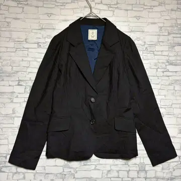 [Noble] Noble 테일러드 자켓 다크 네이비 스트라이프 (M)