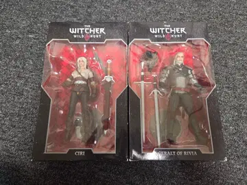 맥팔렌토이즈 위쳐 3 게롤트 & 시리 피규어 세트