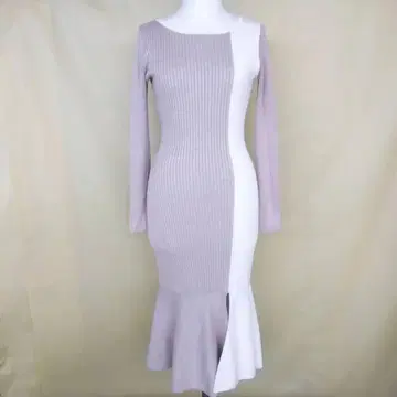 리엔다 니트 타이트 원피스 니트 머메이드 원피스