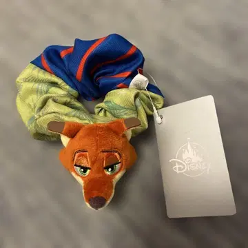 디즈니 닉 와일드 머리끈 스크런치 주토피아