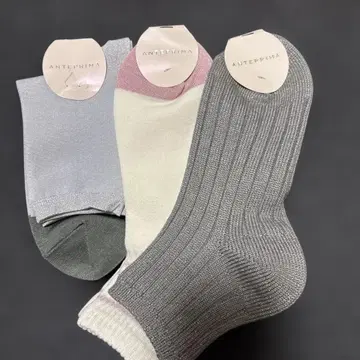 ANTEPRIMA 리브 삭스 3켤레 세트