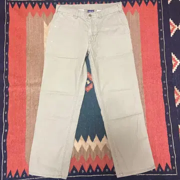 patagonia 남성용 치노 팬츠 베이지 32인치