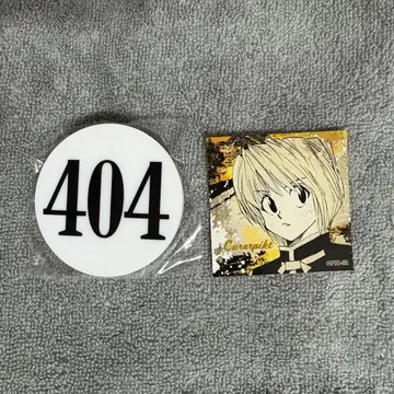 HUNTER x HUNTER 헌터 시험 명찰&스티커 크라피카