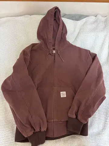 Backers Brand 브라운 집업 후드티