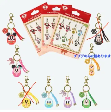 디즈니 리조트 2026 설날 키체인 달마 디즈니