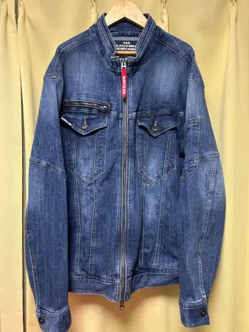 바틀 데님 자켓 새상품급