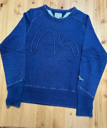 EVISU 맨투맨 트레이닝복 사이즈 40 파랑