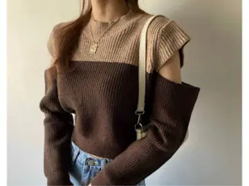 133 겨울 따뜻한 니트 브라운 머스트 해브 트렌드